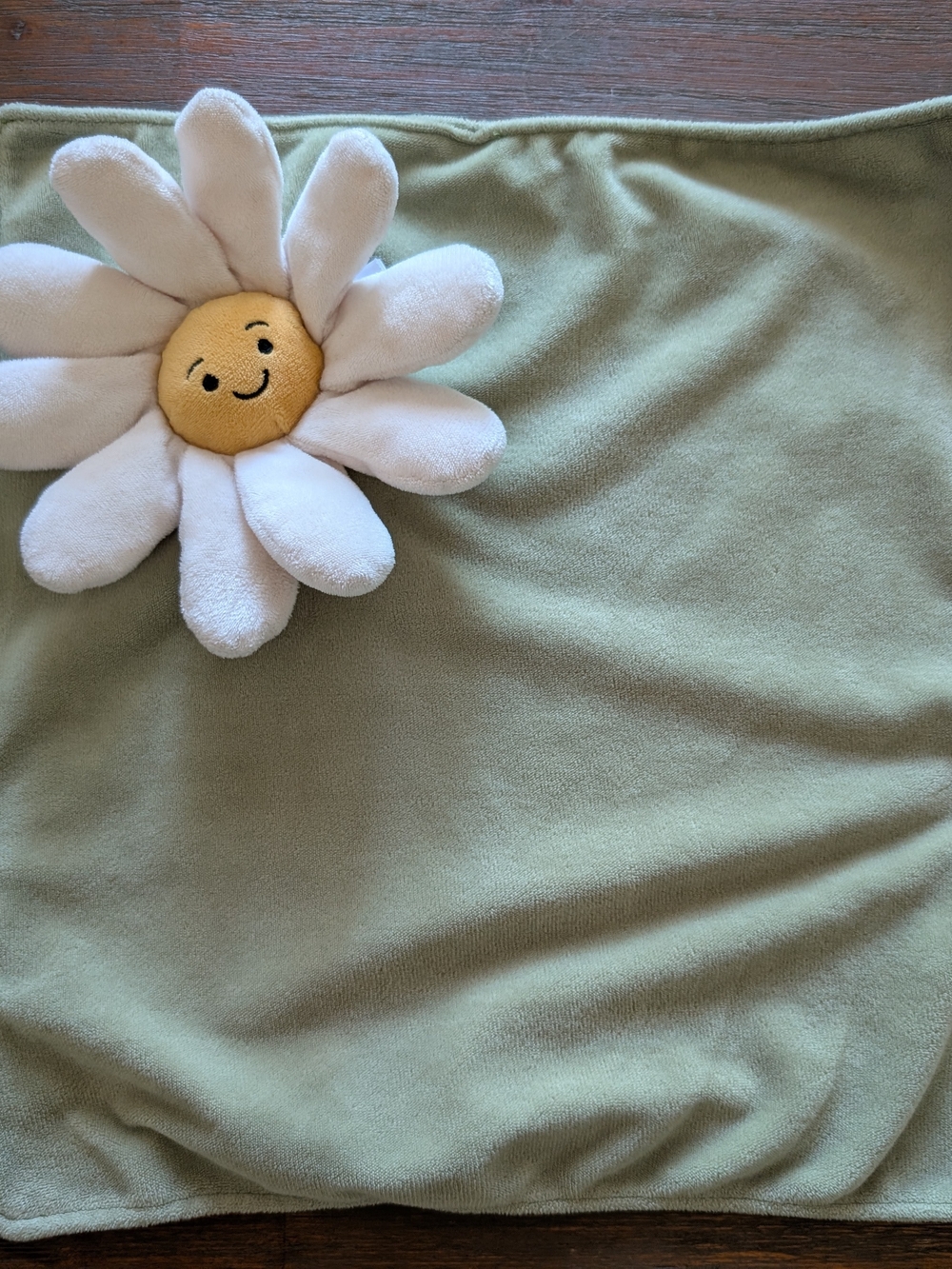 Jellycat White Daisy Security Blanket